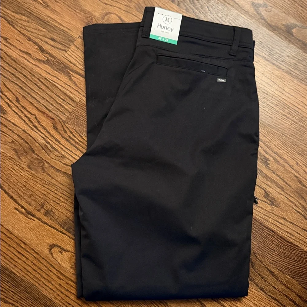 Hurley Black Pants, 38/32